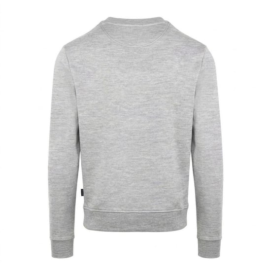 Aquascutum Heren Sweatshirt met geribde kraag (Grijs) - Image 2