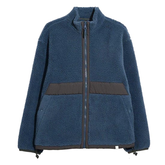 Farah Heren Elias Full Zip Regular Sweatshirt (Diep Blauw) - Image 2