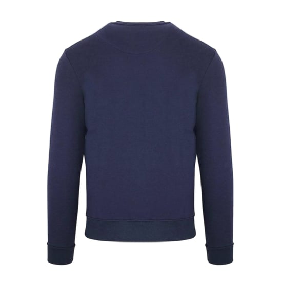 Aquascutum Heren Sweatshirt met Geborduurd Logo Ronde Hals (Marine) - Image 2