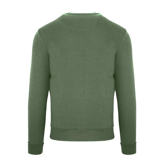 Aquascutum Heren geribbeld sweatshirt (Militair Groen) - Image 2
