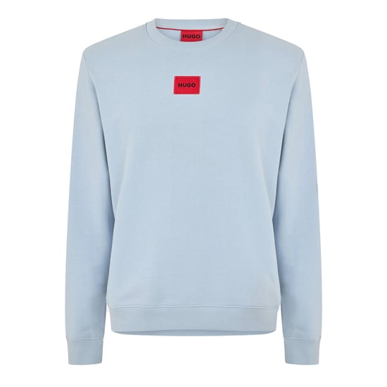 Hugo Heren Diragol Sweatshirt met ronde hals (Lichtblauw) - Image 1