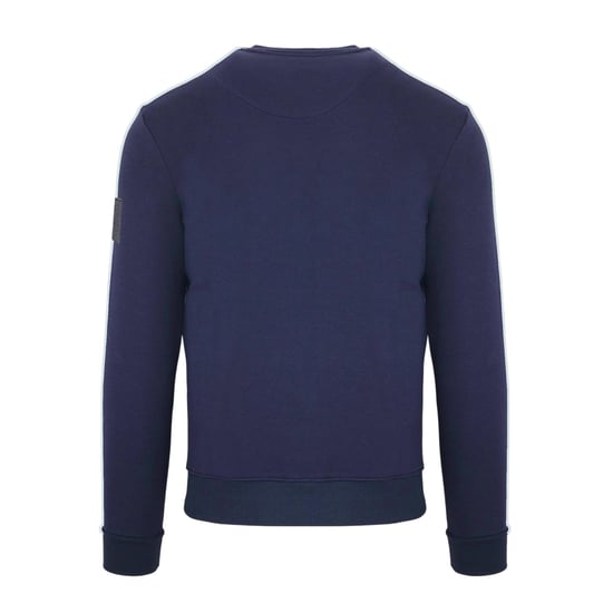 Aquascutum Heren Patch Sweatshirt (Marine) - Image 2