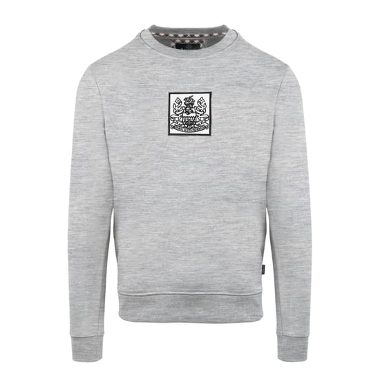 Aquascutum Heren geribbeld sweatshirt (Grijs) - Image 1