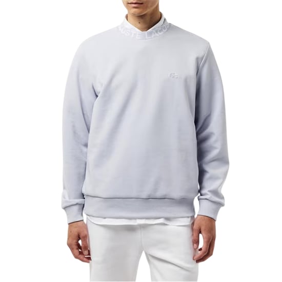 Lacoste Heren Sweatshirt met Opschrift Crew Hals (Lichtblauw) - Image 3