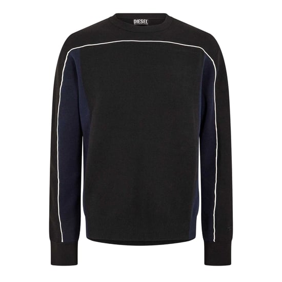 Diesel Heren Wichita Crew Neck Sweatshirt met lange mouwen (Zwart) - Image 1