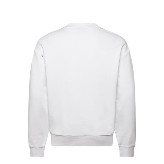 Hugo Heren Sweatshirt met Ronde Hals en Logo (Wit) - Image 2