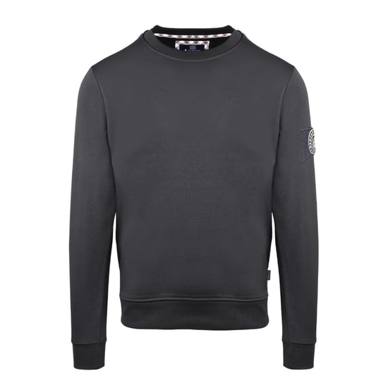 Aquascutum Heren Patch Sweatshirt (Antraciet) - Image 1