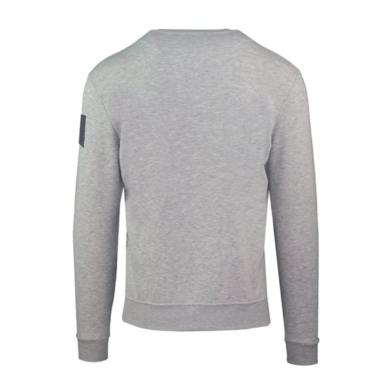 Aquascutum Heren Patch Sweatshirt (Grijs) - Image 2