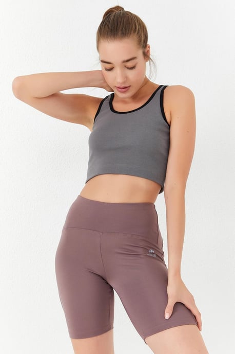 Geribbelde Mouwloze Crop Top - Image 5