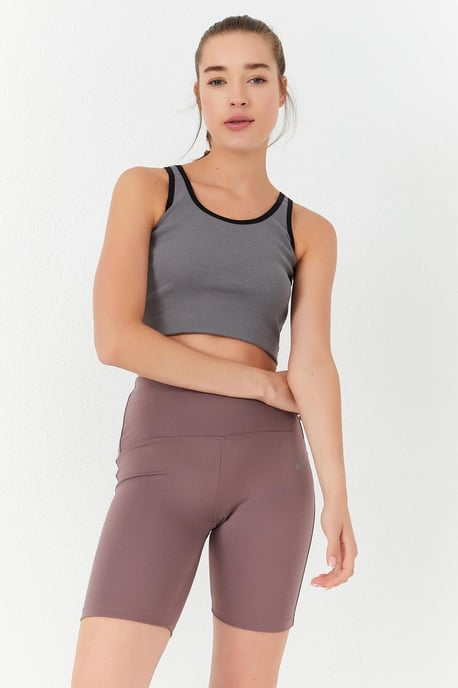 Geribbelde Mouwloze Crop Top - Image 6
