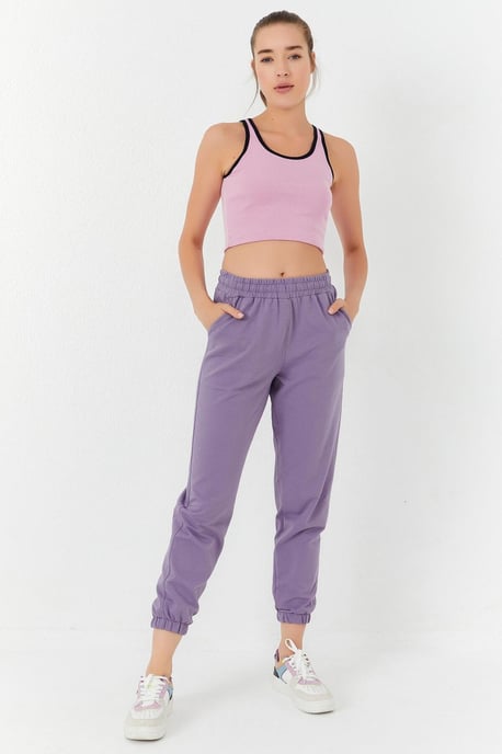 Geribbelde Mouwloze Crop Top - Image 4