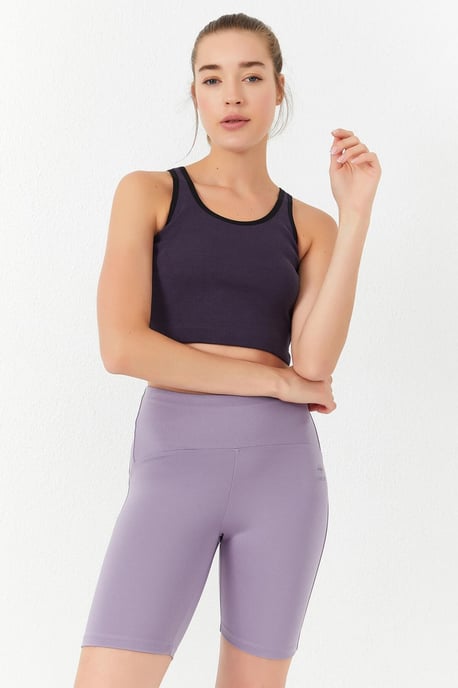 Geribbelde Mouwloze Crop Top - Image 3
