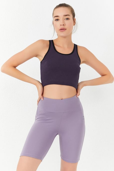 Geribbelde Mouwloze Crop Top - Image 6