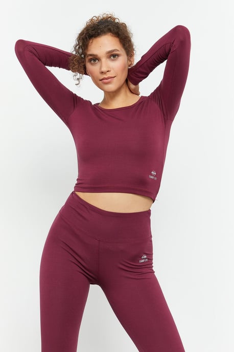 Slim-Fit Lange Mouwen Crop Top - Image 5