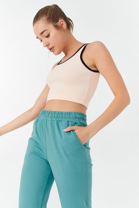 Geribbelde Mouwloze Crop Top - Image 6