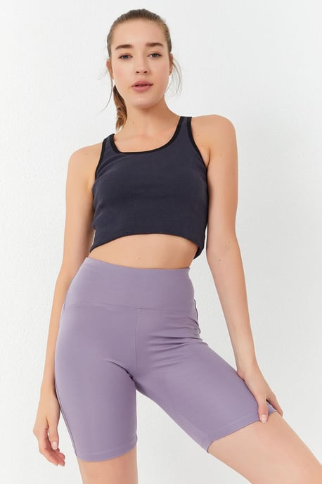 Geribbelde Mouwloze Crop Top - Image 2
