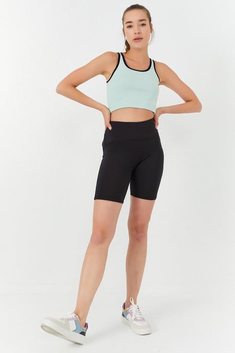 Geribbelde Mouwloze Crop Top - Image 4
