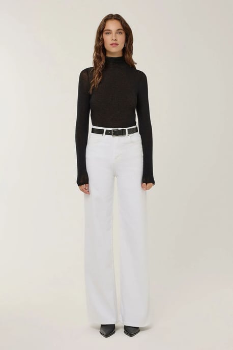 Hoge Taille Wijde Pijpen Jeans - Image 2