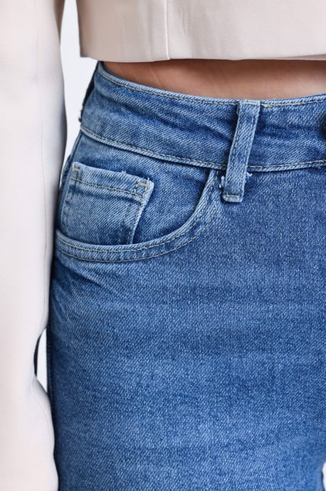 Hoge Taille Flared Jeans - Image 5