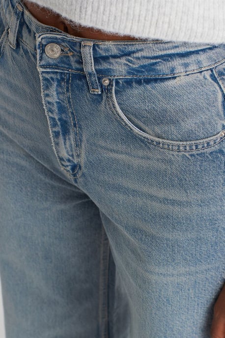 Hoog-Waisted Wijde Jeans van Katoen - Image 3