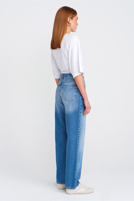 Hooggerichte Wijde Pijp Moeder Jeans - Image 2