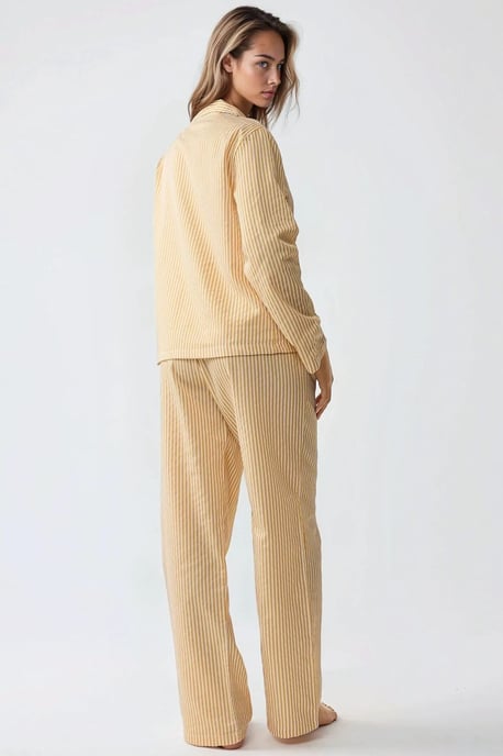 Gestreept Katoenen Pyjama Set - Image 2