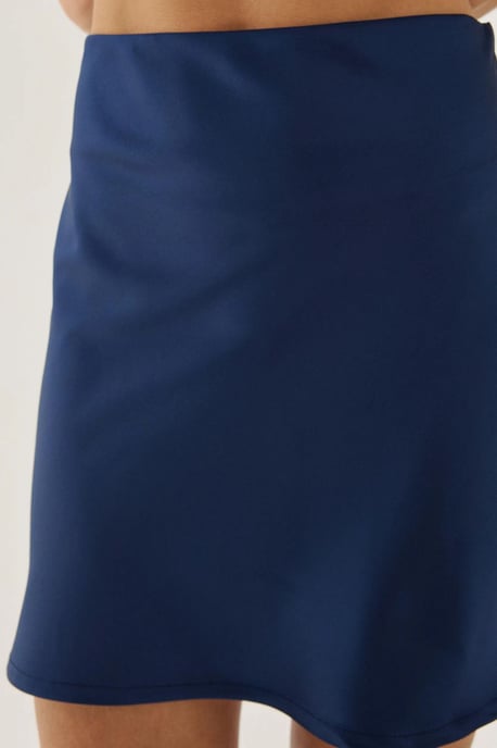 Satin Effen Minirok - Image 5