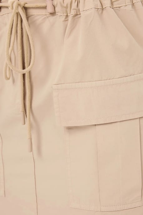 Katoenen Lage Taille Cargo Rok - Image 5