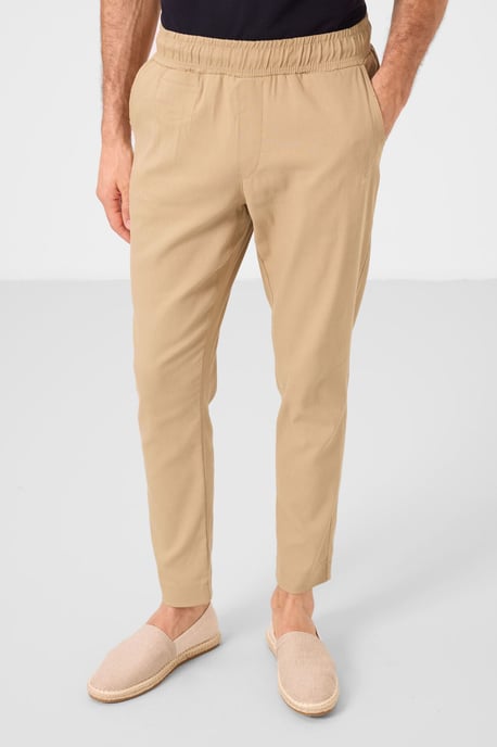 Heren Chino's met Rechte Pijpen van Gabardine - Image 2