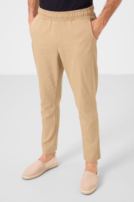 Heren Chino's met Rechte Pijpen van Gabardine - Image 3