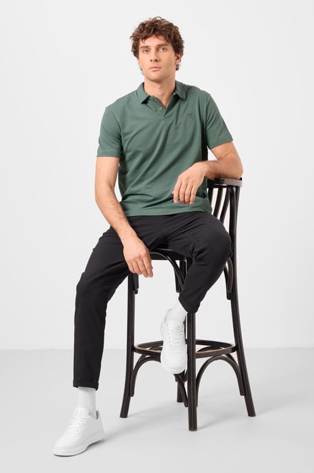 Heren Straight-leg Gabardine Chino's - Image 1