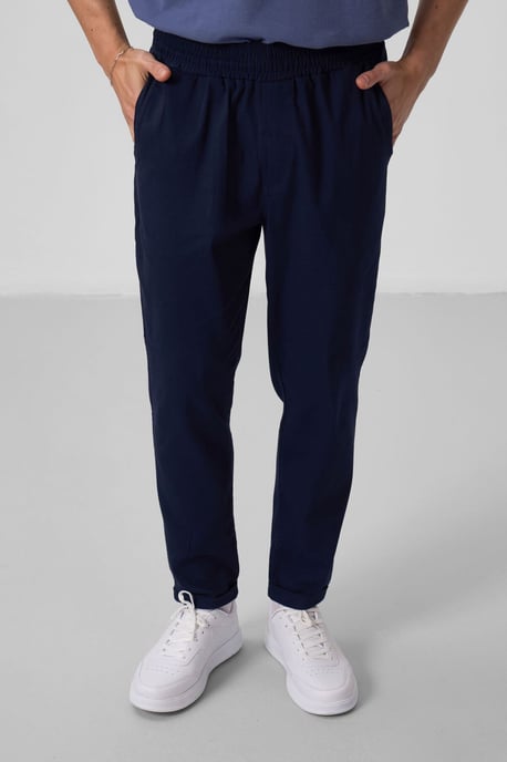 Heren Chino's met Rechte Pijpen van Gabardine - Image 2