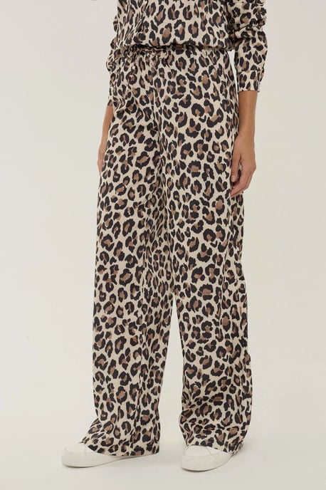 Leopardenprint Rechte Broek - Image 3