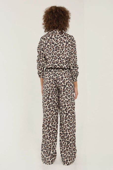 Leopardenprint Rechte Broek - Image 4