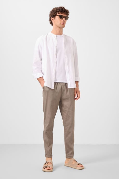 Heren Rechtemodel Gabardine Chinos - Image 1