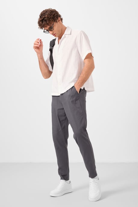 Heren Rechte Pijpen Gabardine Chino's - Image 4