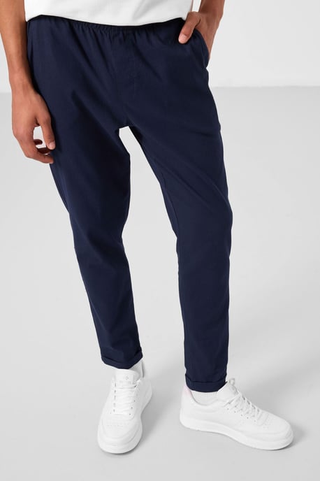 Heren Chino's met Rechte Pijpen van Gabardine - Image 2