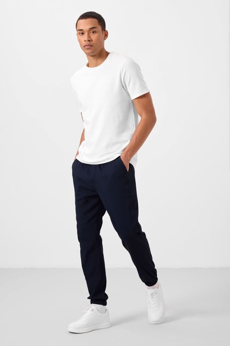 Heren Rechtaf Chino's met Elastische Taille - Image 4