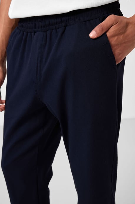 Heren Rechtaf Chino's met Elastische Taille - Image 5