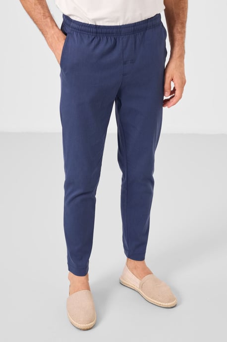 Heren Chino's met Rechte Pijpen van Gabardine - Image 2