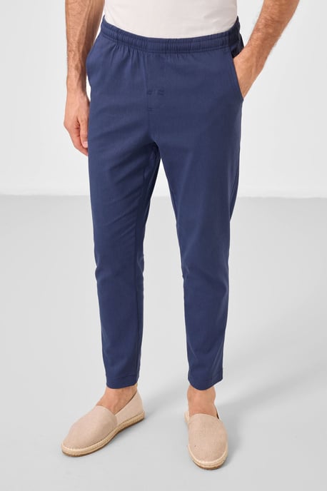 Heren Chino's met Rechte Pijpen van Gabardine - Image 5