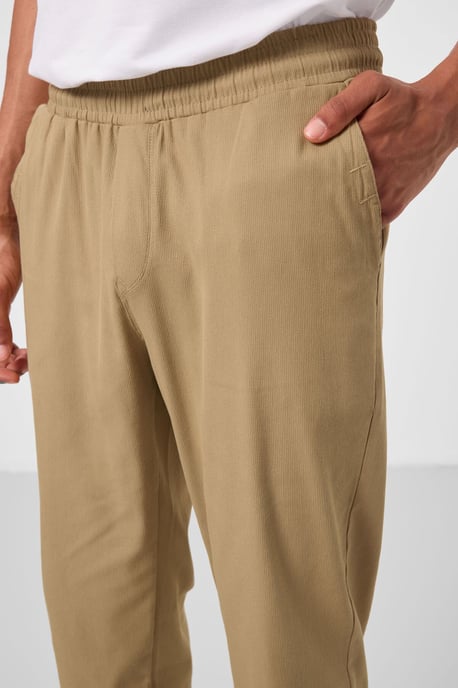 Heren Relaxed Fit Pull-on Chino's - Image 3