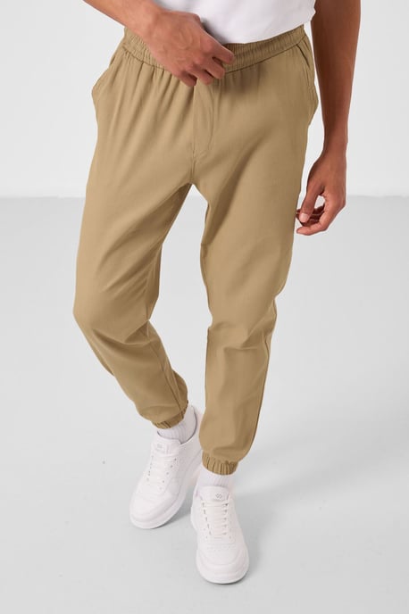 Heren Relaxed Fit Pull-on Chino's - Image 4