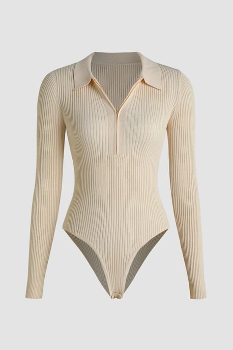 Polohals Rits Romper - Image 3