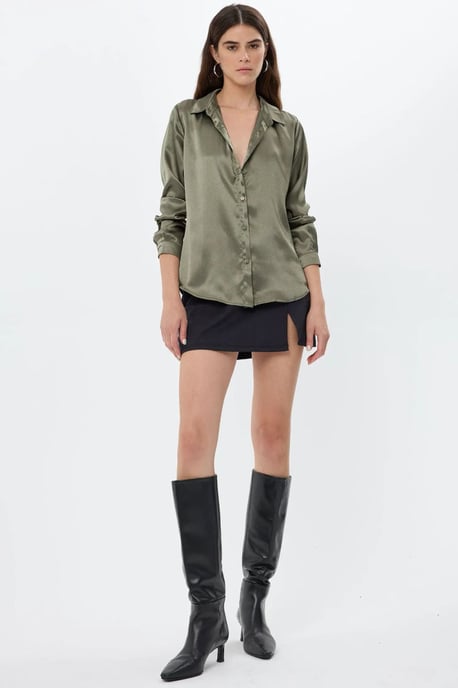 Satin Klassiek Shirt - Image 4