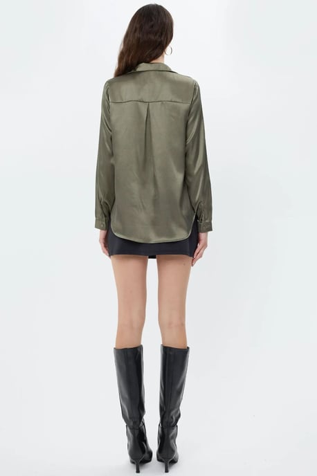 Satin Klassiek Shirt - Image 5