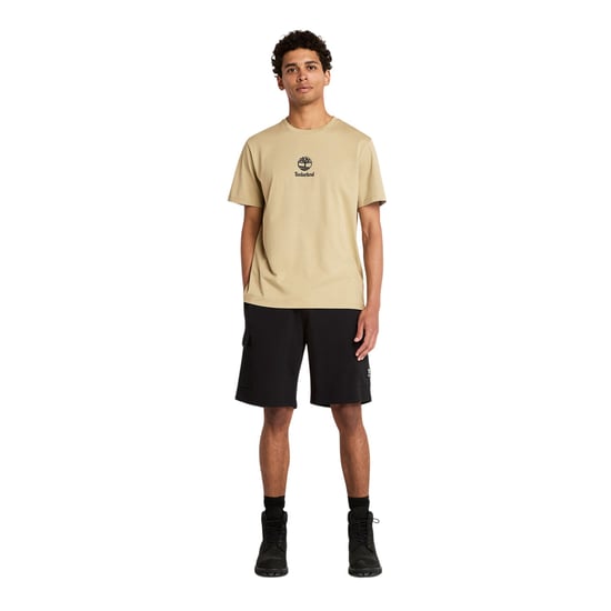 Timberland Heren Geweven Cargo Shorts (Zwart) - Image 4