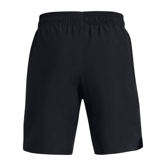 Under Armour Technische geweven korte broek met logo voor jongens (Zwart) - Image 2