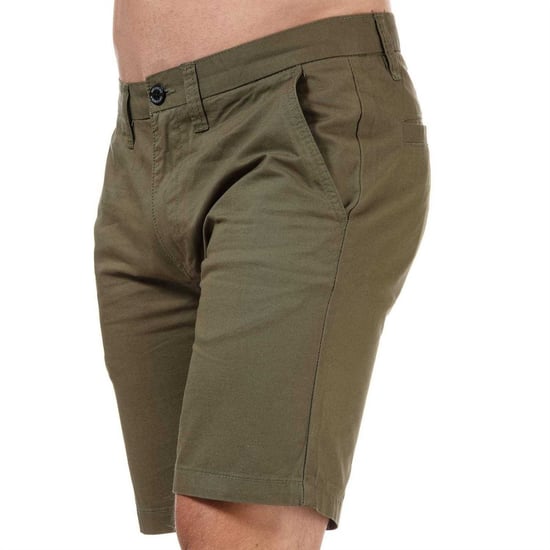 Weekend Offender Heren Chino Shorts (Khaki) - Image 4