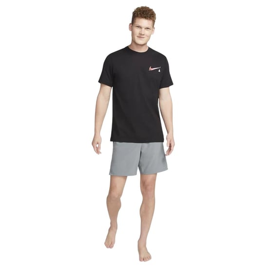 Nike Heren Unlimited Dri-FIT-short met relaxte pasvorm (Grijs/Zwart) - Image 1